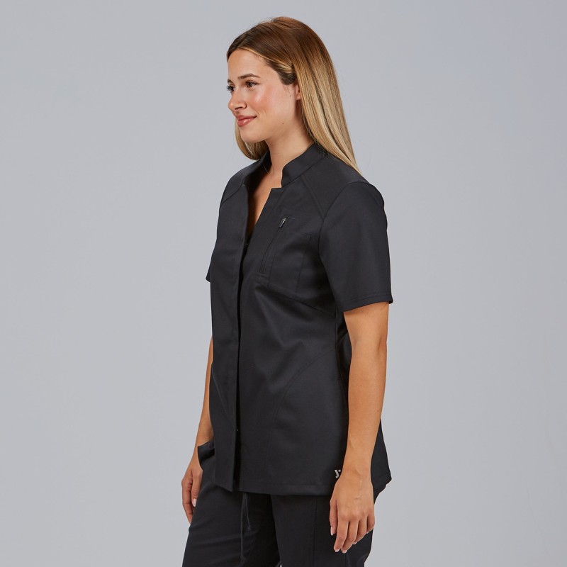 Blusa Mujer Abierta M/C Mina | Union Workwear