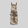 Delantal Peto Estampado Flores 88X74 Cm | Union Workwear