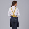 Delantal Peto Tirantes Contraste 88X74 Cm | Union Workwear