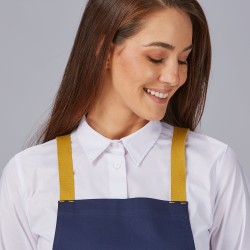 Delantal Peto Tirantes Contraste 88X74 Cm | Union Workwear