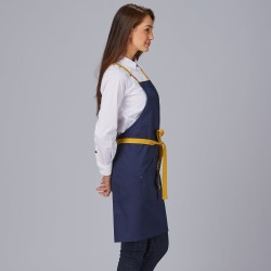 Delantal Peto Tirantes Contraste 88X74 Cm | Union Workwear