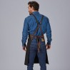 Delantal Peto Herrajes En Piel 88X74 Cm | Union Workwear