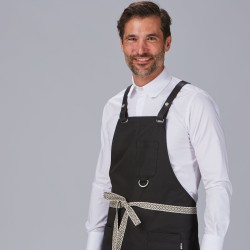 Delantal Peto Ollados Tiras Combi 88X74 Cm | Union Workwear