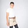 Delantal Corto Beige 40X68 Cm | Union Workwear