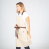 Delantal Con Peto Beige Tirante Piel 82X72 Cm | Union Workwear