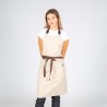 Delantal Con Peto Beige Tirante Piel 82X72 Cm | Union Workwear