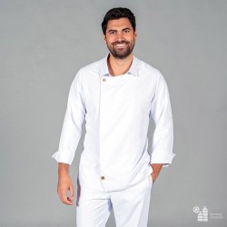 Chaqueta Cocina Unisex Arias Tejido Reciclado Microfibra | Union Workwear