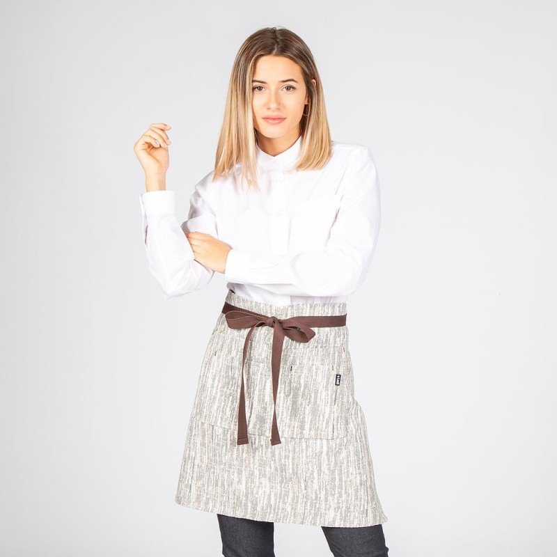 Delantal Sin Peto Tejido Marmolado 50X68 Cm | Union Workwear