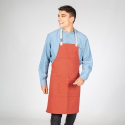 Delantal Con Peto Hebilla Enlazada 80X68 Cm | Union Workwear