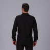 Chaqueta Hombre Mao Negra Boton Dorado | Union Workwear