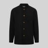 Chaqueta Hombre Mao Negra Boton Dorado | Union Workwear