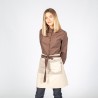 Delantal Sin Peto Beige Combi Espiga 50X68 Cm | Union Workwear
