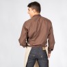 Delantal Con Peto Beige Combi Espiga 82X72 Cm | Union Workwear