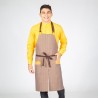 Delantal Con Peto Chocolate Tirante 2 Colores 82X72 Cm | Union Workwear