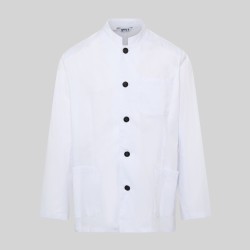 Chaqueta Hombre Cuello Mao Blanca | Union Workwear