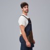 Delantal Peto Vaquero Y Piel 73X68 Cm | Union Workwear
