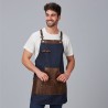 Delantal Peto Vaquero Y Piel 73X68 Cm | Union Workwear