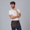 Delantal Corto Vaquero Y Piel 30X42 Cm | Union Workwear