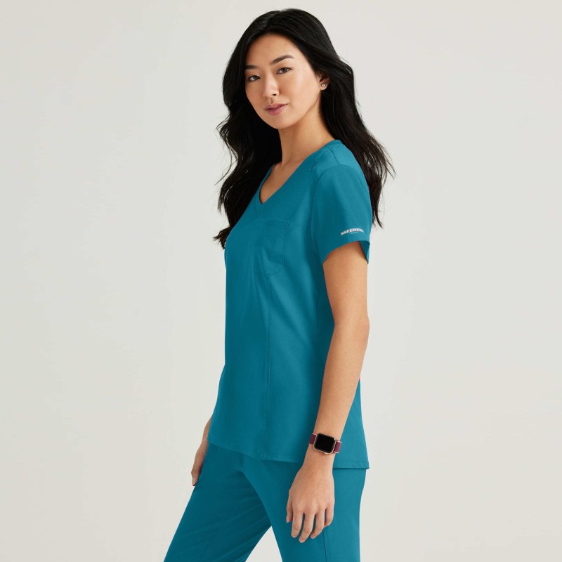 Dignity Tuck-In Top By Barco | Union Workwear