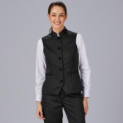 Chaleco Mujer Cuello Mao Carrasco | Union Workwear
