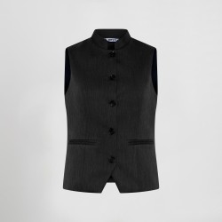 Chaleco Mujer Cuello Mao Carrasco | Union Workwear