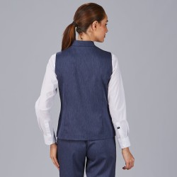 Chaleco Mujer Cuello Mao Lujan | Union Workwear