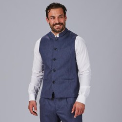 Chaleco Hombre Cuello Mao Giron | Union Workwear
