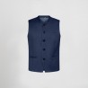 Chaleco Hombre Cuello Mao Giron | Union Workwear