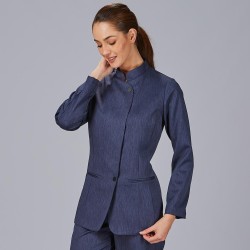 Chaqueta Mujer Cuello Mao Campos | Union Workwear