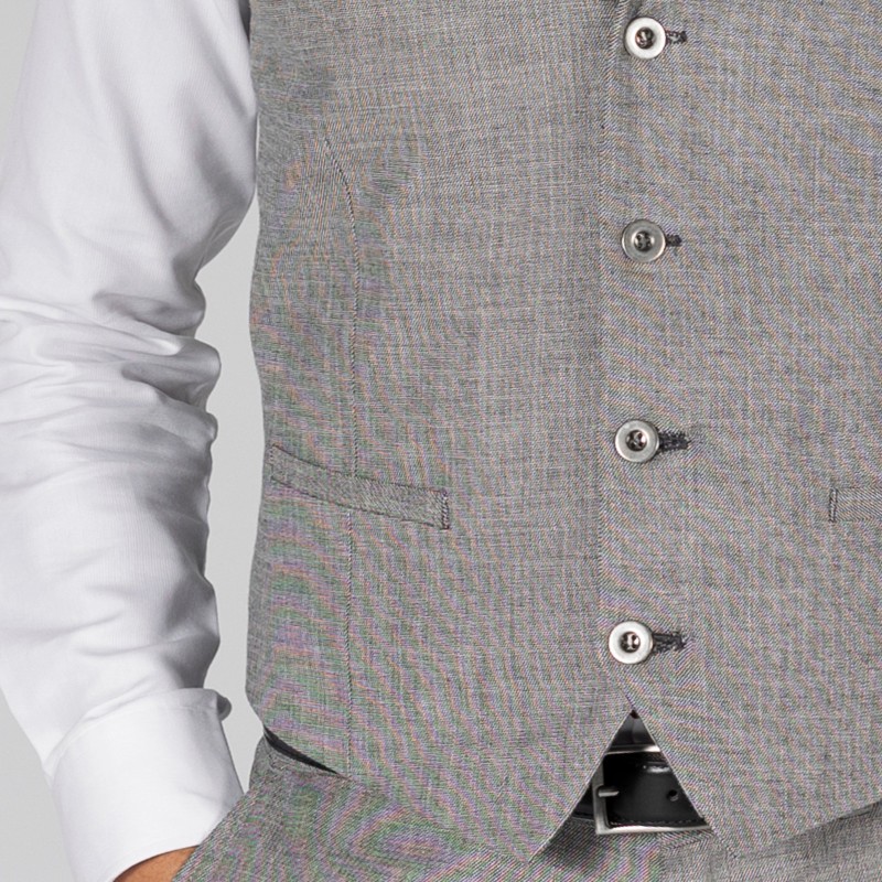 Chaleco Hombre Solapa Cheviot | Union Workwear