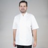 Chaqueta Cocina Unisex Plana Blanca M/C | Union Workwear