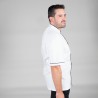 Chaqueta Cocina Unisex M/C Blanca Vivo Color | Union Workwear
