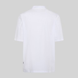 Chaqueta Cocina Unisex Sarga Blanca M/C | Union Workwear