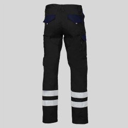 Pantalon Unisex Multibolsillos Elastico Arce Combi + 2 Bandas Reflect. | Union Workwear