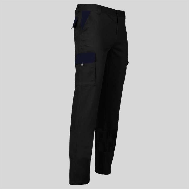 Pantalon Unisex Multibolsillos Elastico Gamo Combinado | Union Workwear
