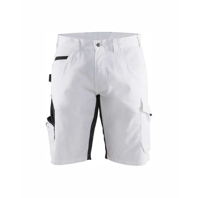 Pantalón corto de pintor con elástico