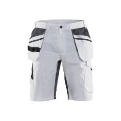 Pantalón corto de pintor con elástico