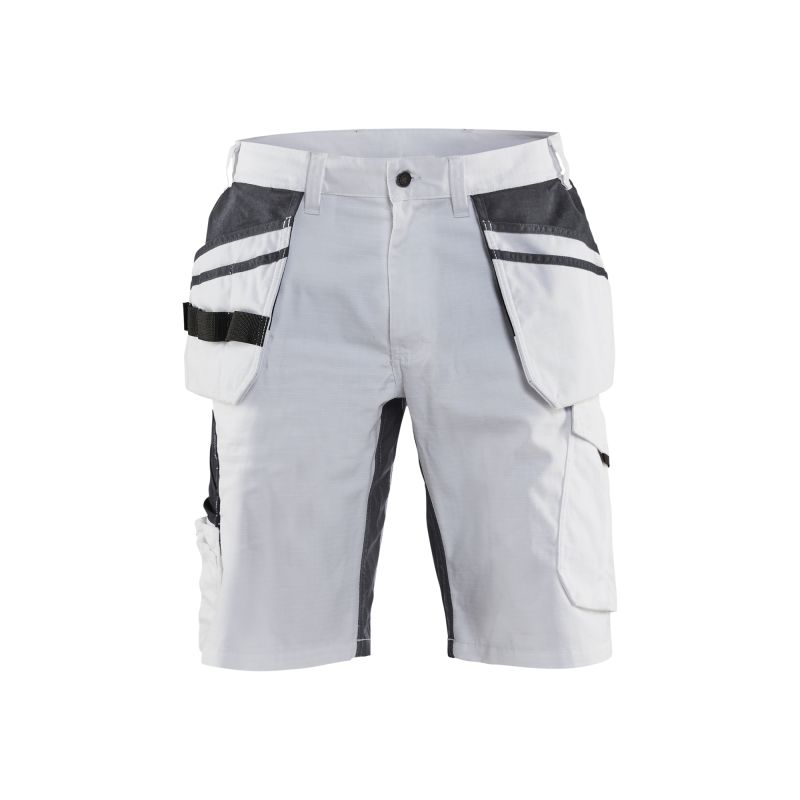 Pantalón corto de pintor con elástico