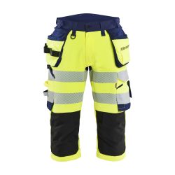 Pantalón Pirata De Alta Visibilidad Elástico De 4 Direcciones