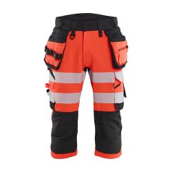 Pantalón Pirata De Alta Visibilidad Elástico De 4 Direcciones