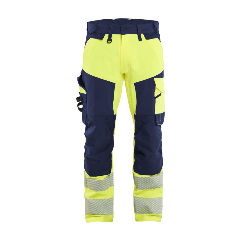 Pantalón de alta visibilidad con elástico en 4 direcciones