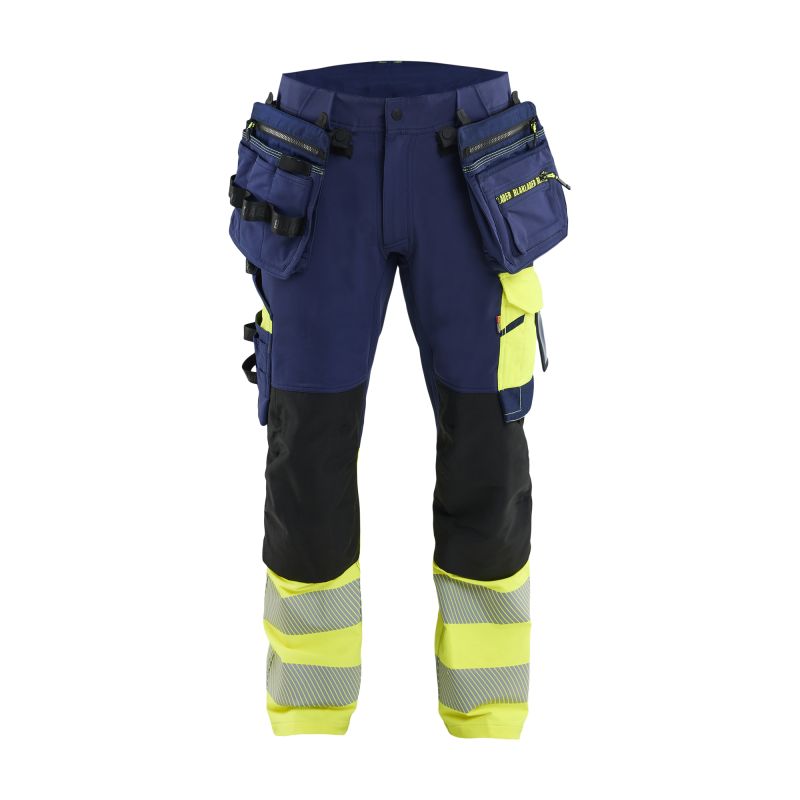 Pantalones de alta visibilidad elásticos en 4 direcciones ToolRig™