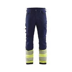 Pantalón de alta visibilidad elástico en 4 direcciones sin bolsillos colgantes