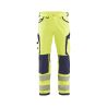 Pantalón de alta visibilidad elástico en 4 direcciones sin bolsillos colgantes