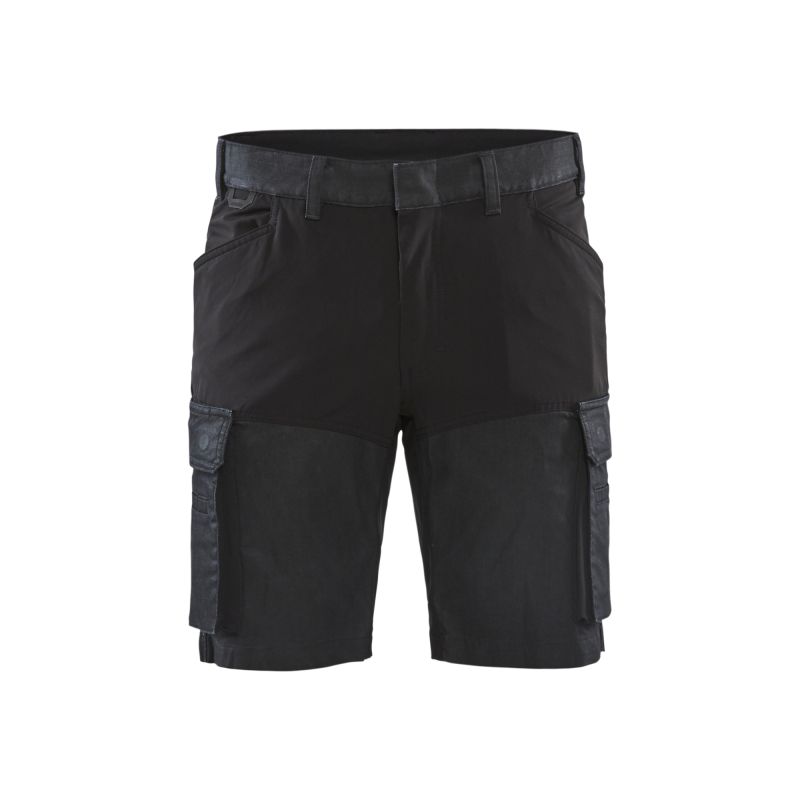 Pantalones cortos vaqueros de servicio con elástico