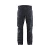 Pantalón de servicio de tela vaquera elástico