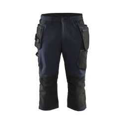 Pantalón de trabajo pirata elástico en 4 direcciones