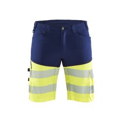 Pantalones cortos de alta visibilidad con elástico