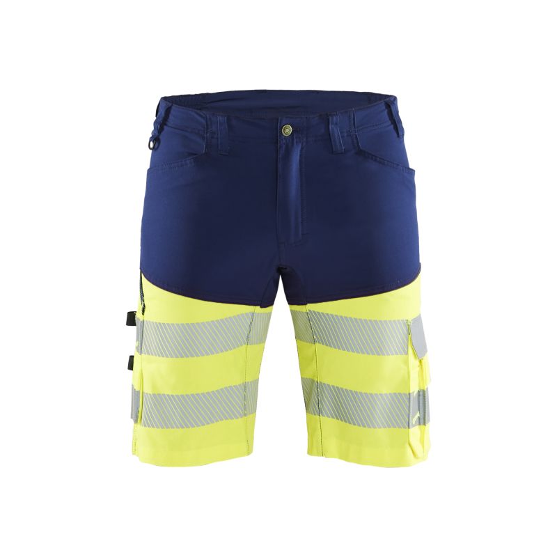 Pantalones cortos de alta visibilidad con elástico