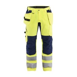Pantalón de alta visibilidad con elástico